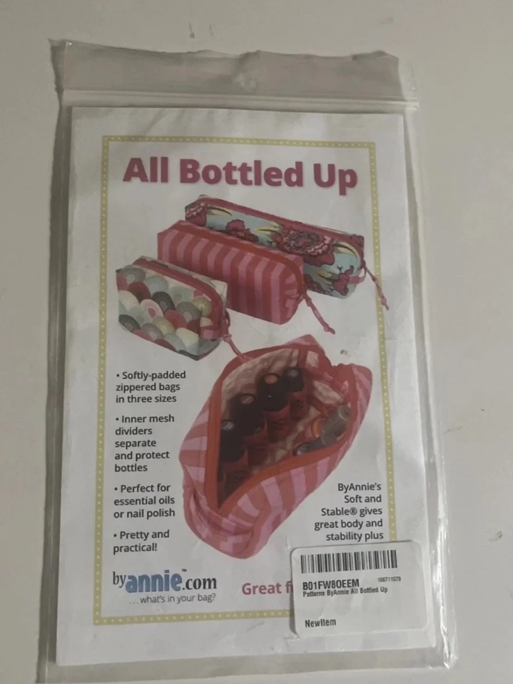 All bottled up By Annie pattern